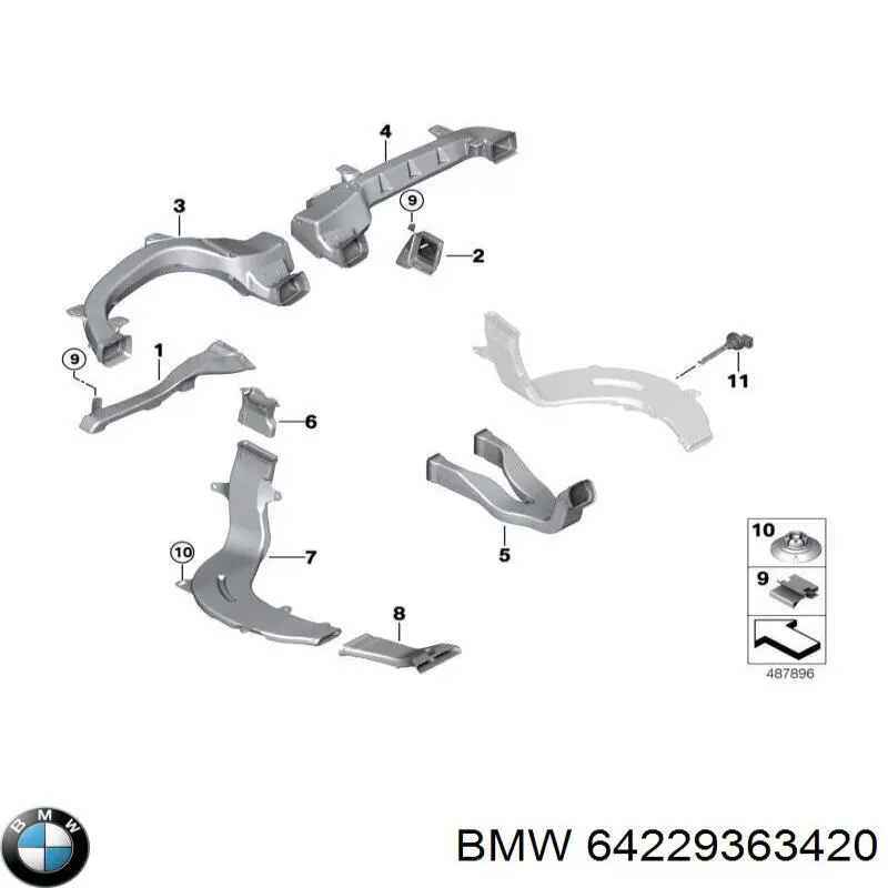 64229363420 BMW 