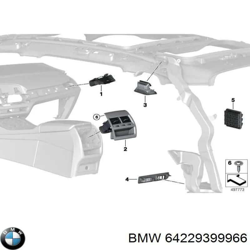 64229399966 BMW 