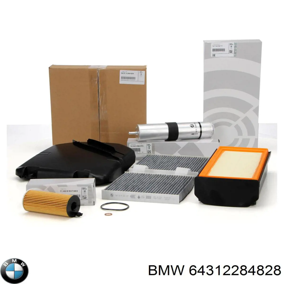 Купить 64312284828 BMW Фильтр салона угольный
