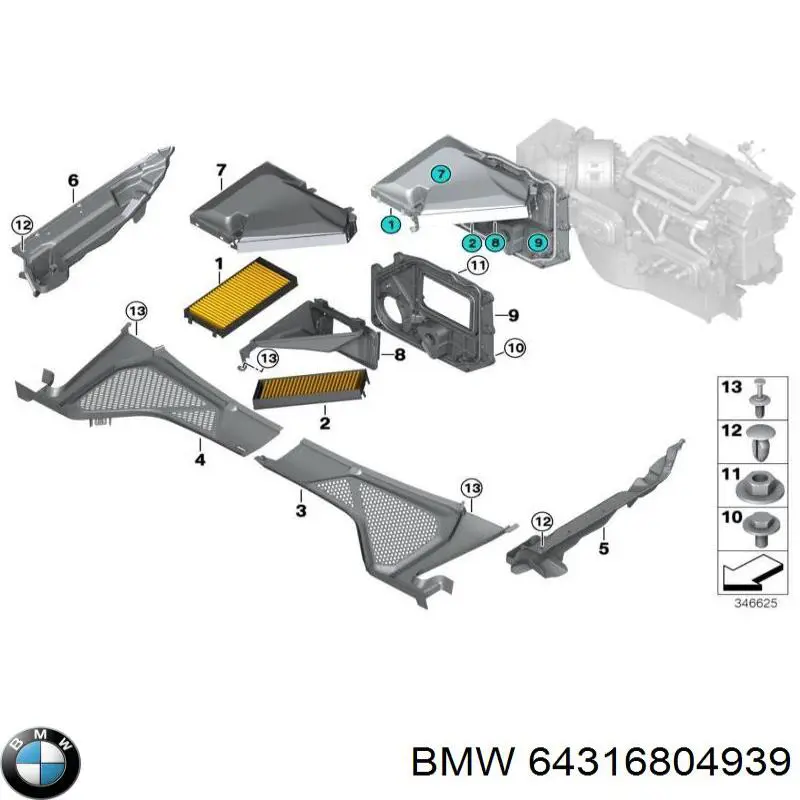  64316804939 BMW