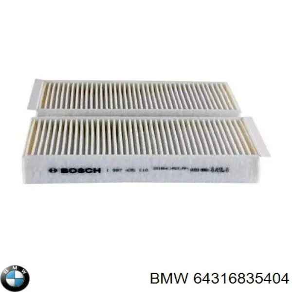 64316835404 BMW filtro de salão