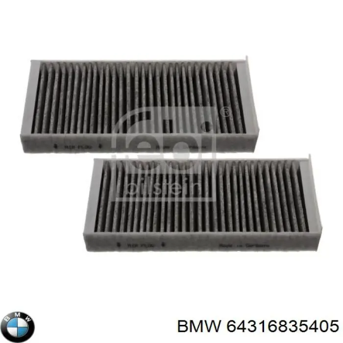 64316835405 BMW Filtro de salão