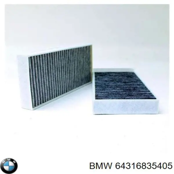 Filtro de salão BMW 64316835405 preço, a partir de 41,29 USD