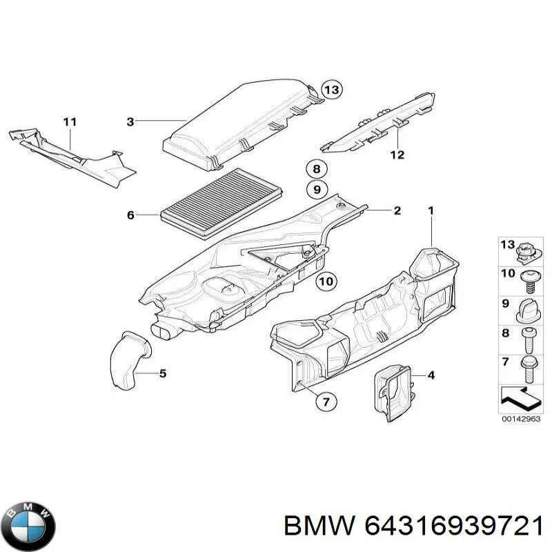 64316939721 BMW 