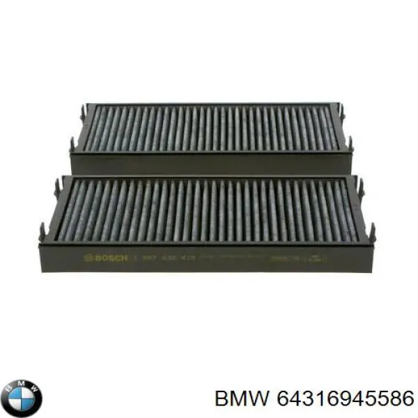 Фильтр салона 64316945586 BMW