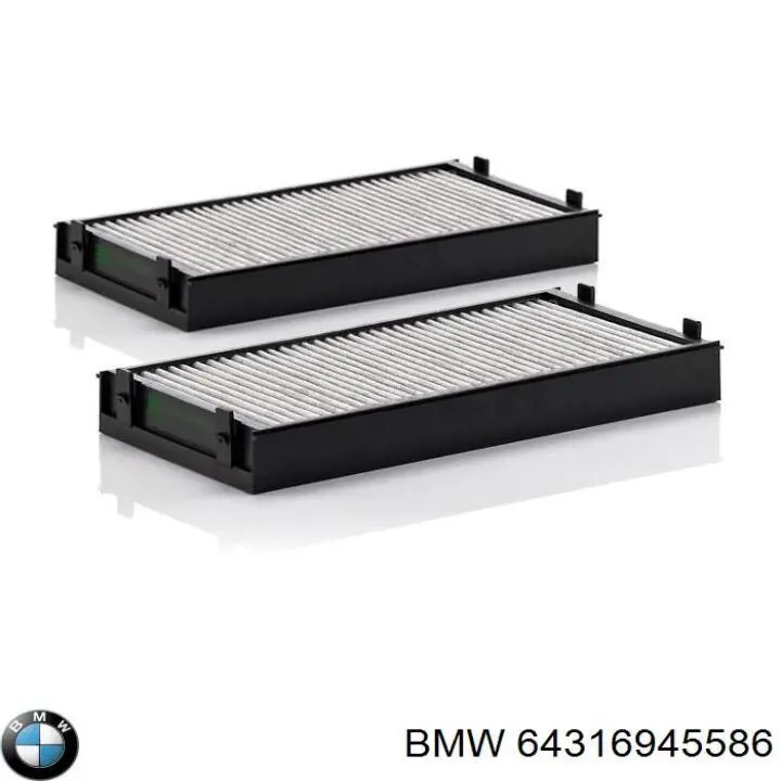 Купить 64316945586 BMW Фильтр салона угольный