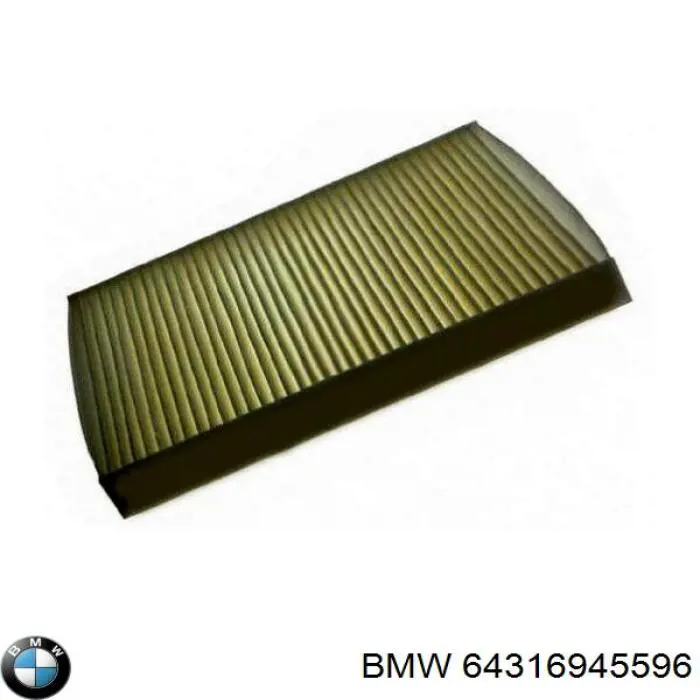 Купить 64316945596 BMW Фильтр салона угольный