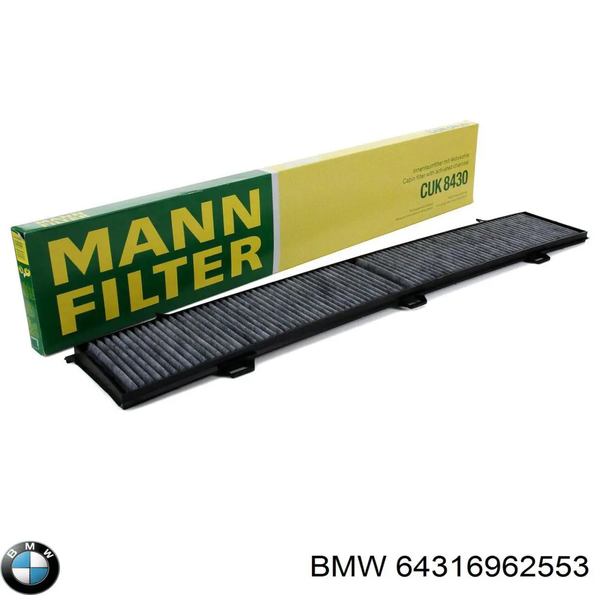 64316962553 BMW Внутрисалонный фильтр