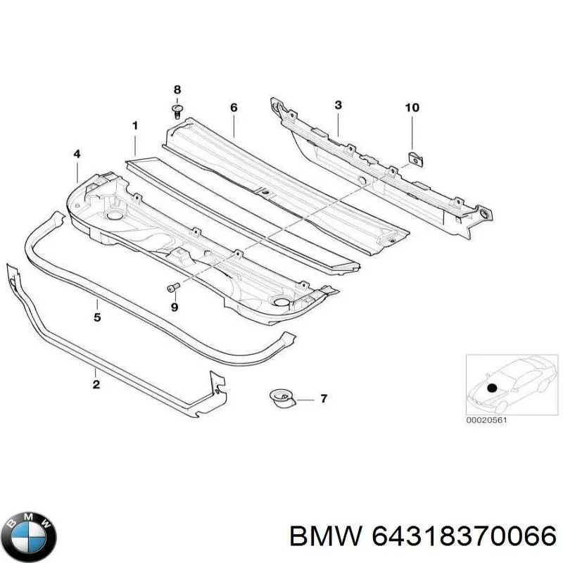  64318370066 BMW