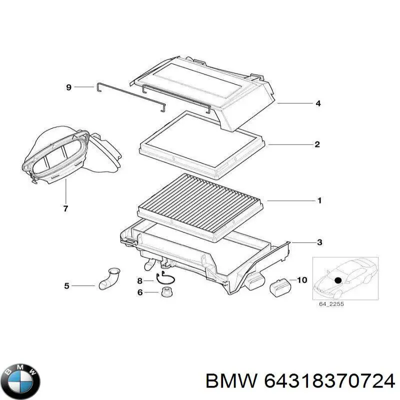 64318370724 BMW 