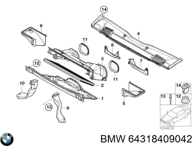  64318409042 BMW