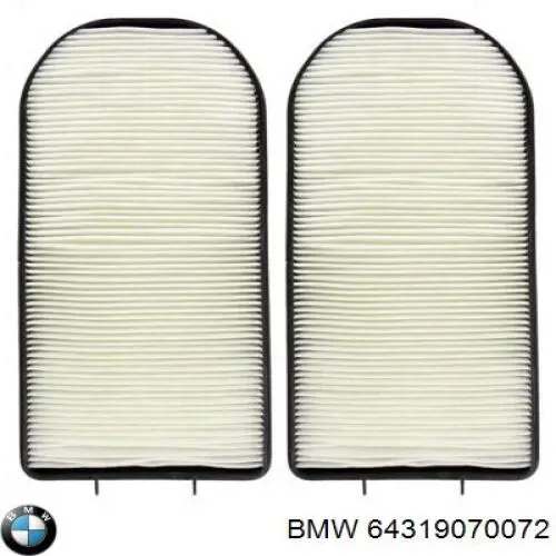 Фильтр салона 64319070072 BMW