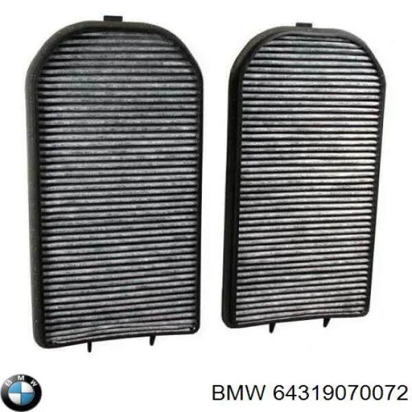 Фильтр воздушный отопителя BMW 64319070072 цена, от 14.93 USD