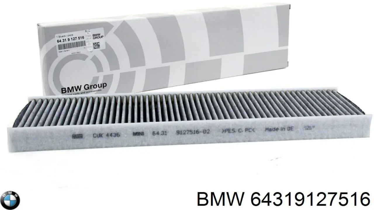 Фильтр салона BMW 64319127516