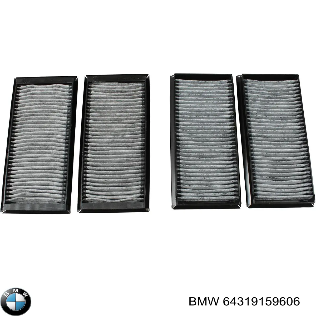 Купить 64319159606 BMW Фильтр салона угольный