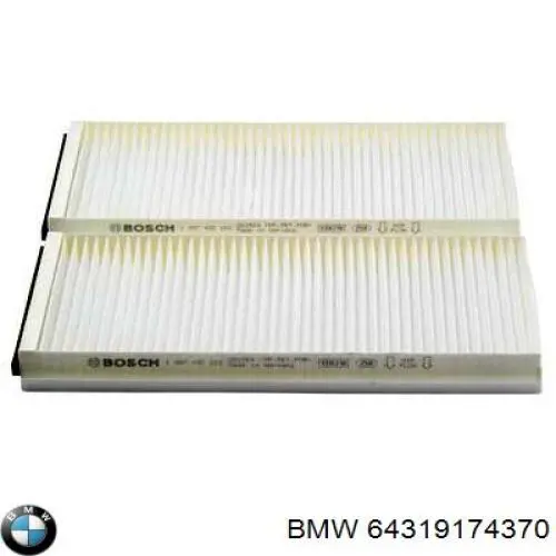 64319174370 BMW Внутрисалонный фильтр