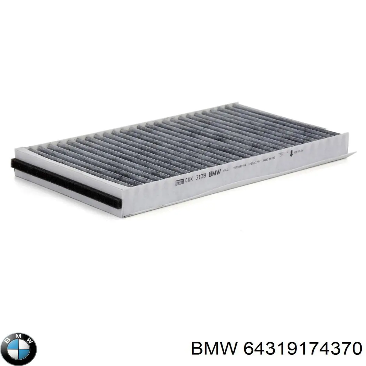 Фильтр салона 64319174370 BMW