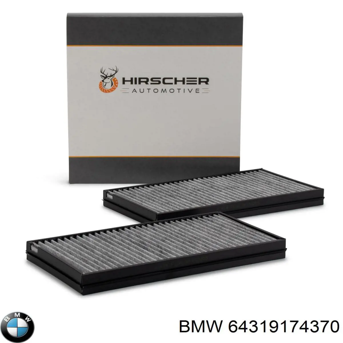 Фильтр воздушный отопителя BMW 64319174370 цена, от 7.21 USD