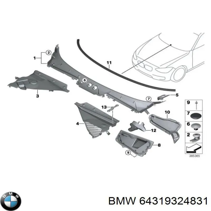 64319324831 BMW 