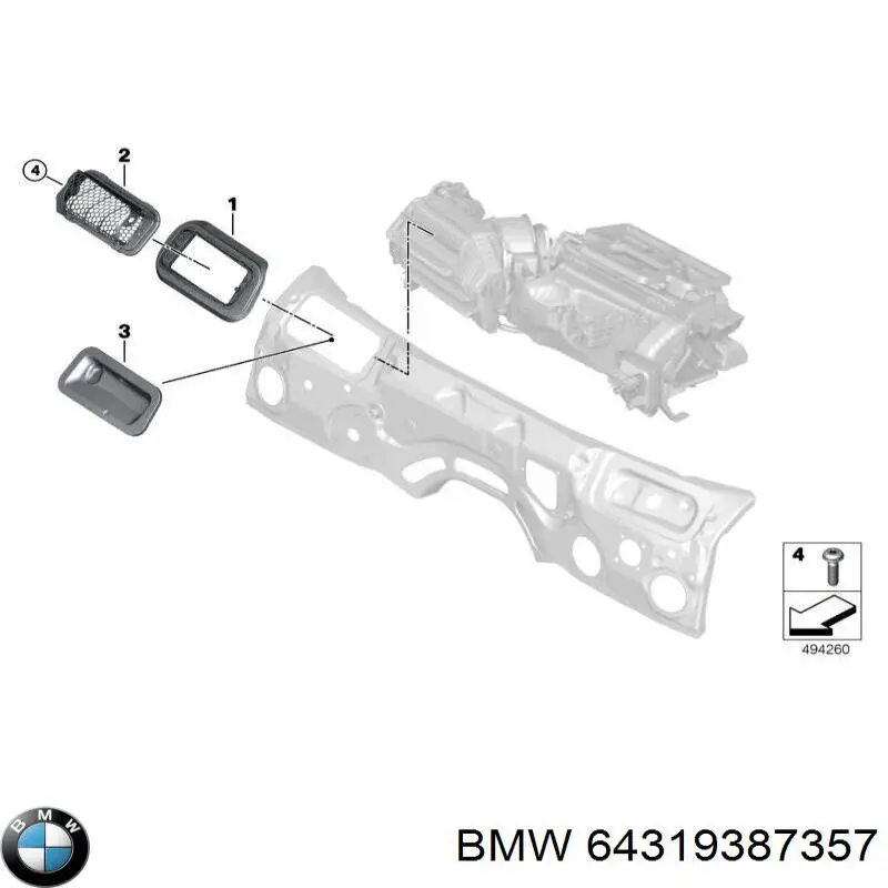 64319387357 BMW 