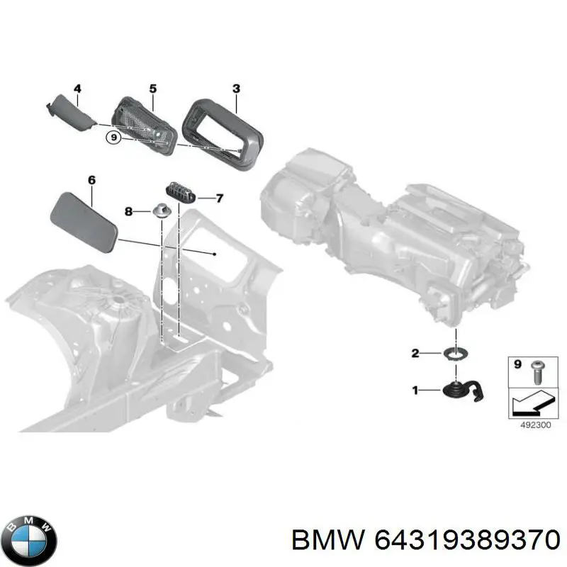 64319389370 BMW 