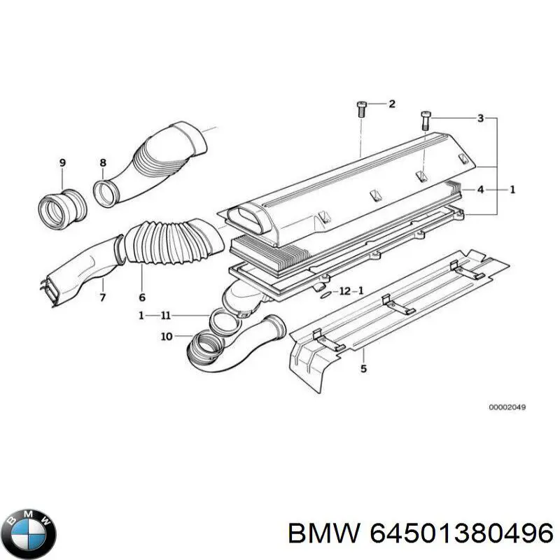  BMW 64501380496 цена, от 3.35 USD