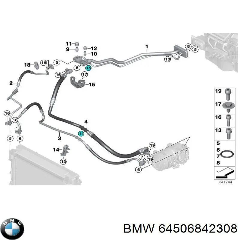  BMW 64509271901 цена, от 58.69 USD