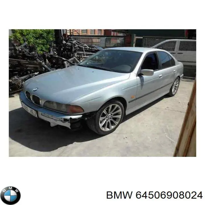 Диффузор радиатора охлаждения в сборе с крыльчаткой BMW 64506908024