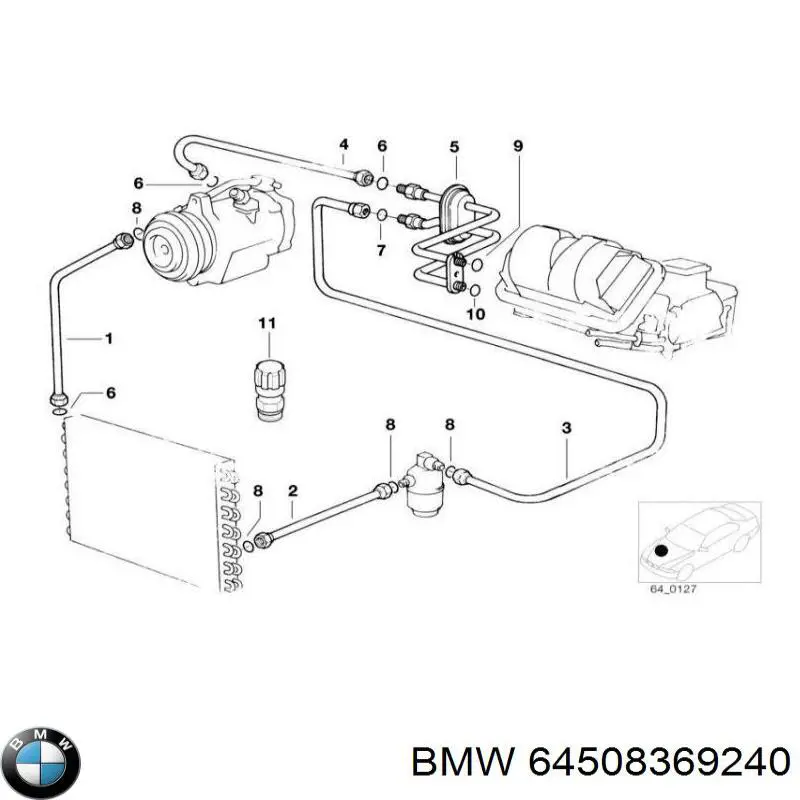  64508369240 BMW