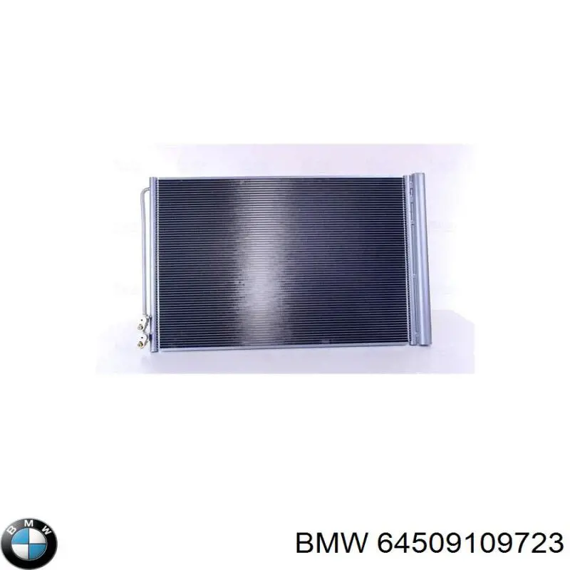 64509109723 BMW радиатор кондиционера