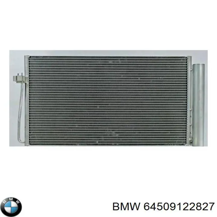 64509122827 BMW radiador de aparelho de ar condicionado