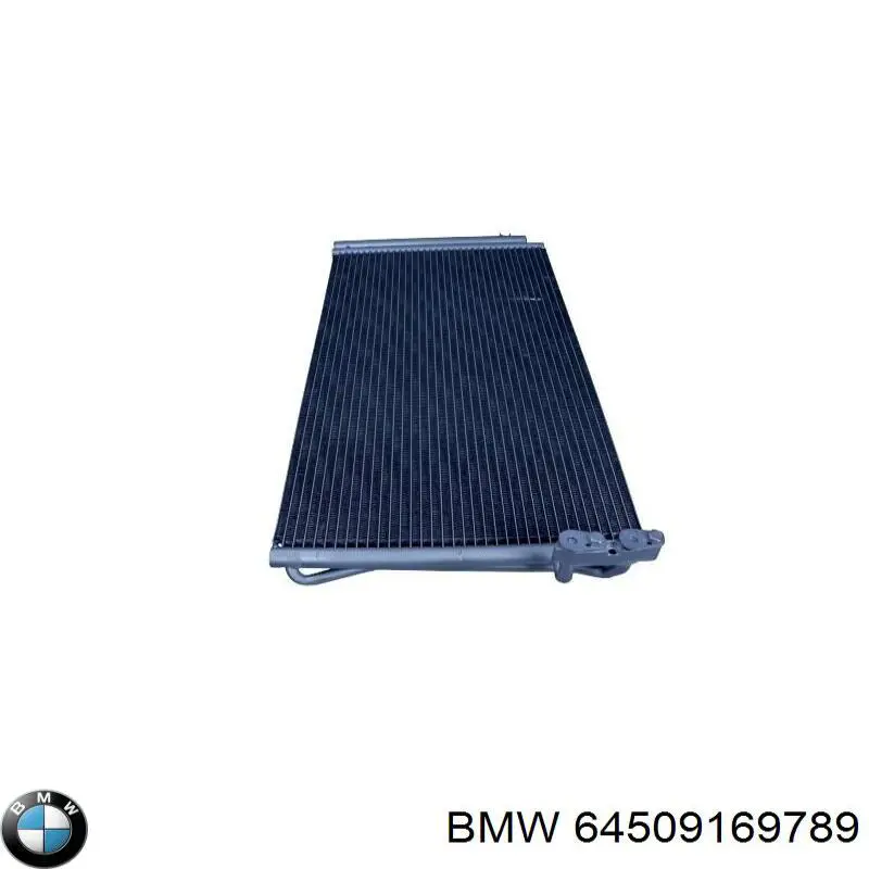 64509169789 BMW радиатор кондиционера
