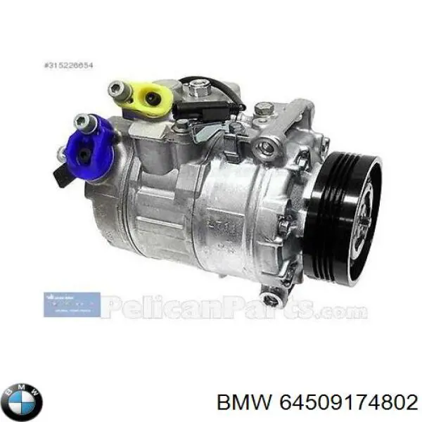 Купить 64509174802 BMW Компрессор климатической установки