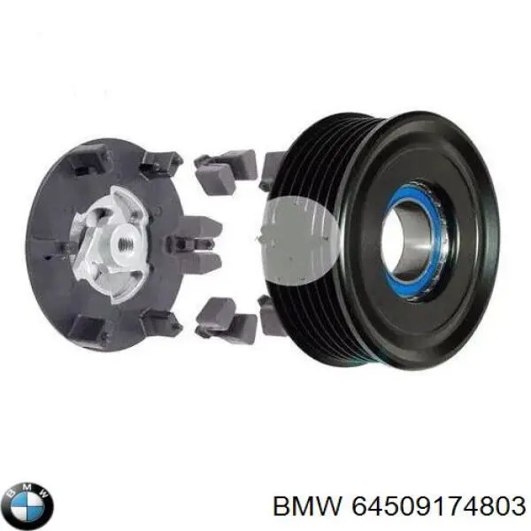Компрессор кондиционера 64509174803 BMW