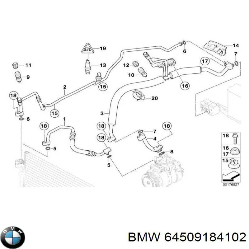 64509184102 BMW 