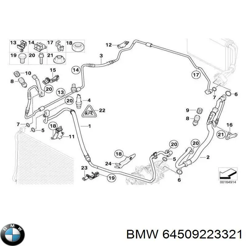  64509223321 BMW