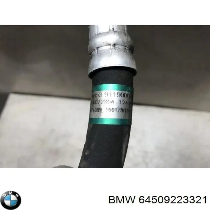 Купить 64509223321 BMW Шланг кондиционера, от компрессора к радиатору