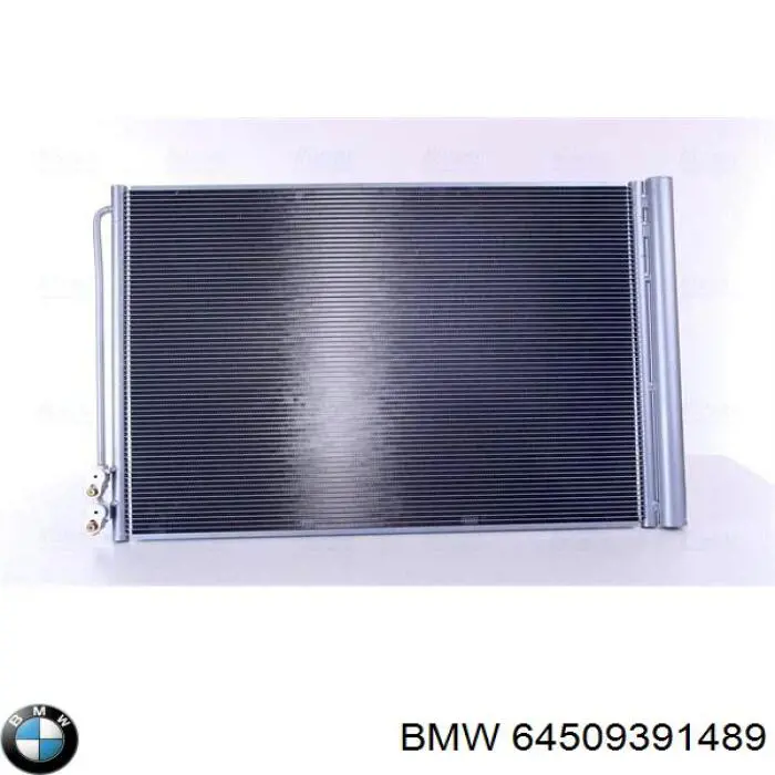 64509391489 BMW радиатор кондиционера