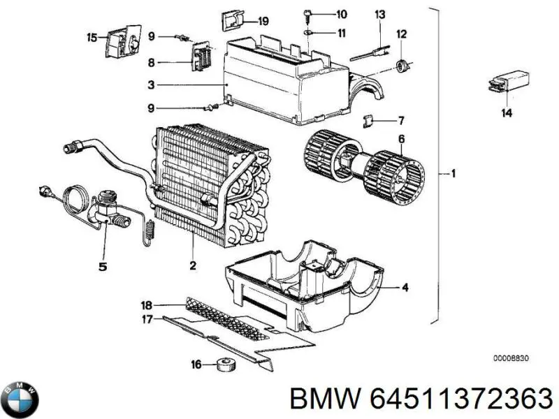 64511372363 BMW 