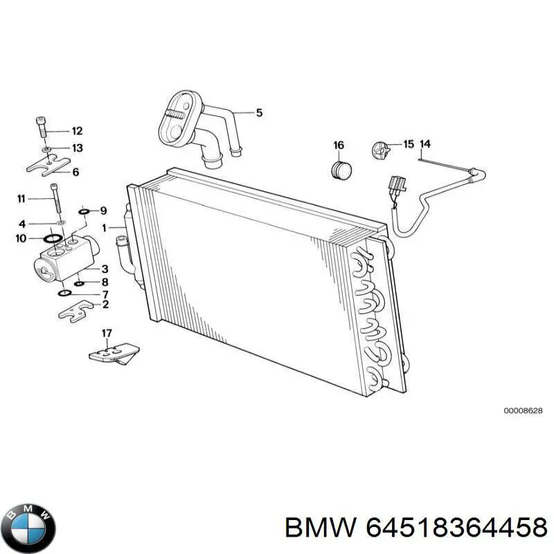  BMW 64518364458 цена, от 11.29 USD