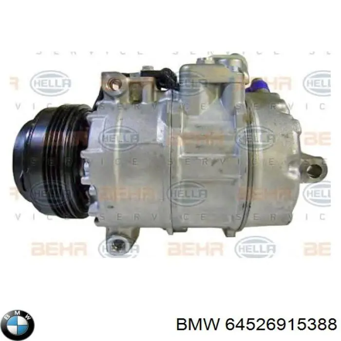 64526915388 BMW compressor de aparelho de ar condicionado