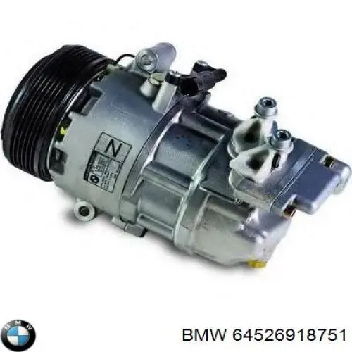 Компрессор кондиционера 64526918751 BMW