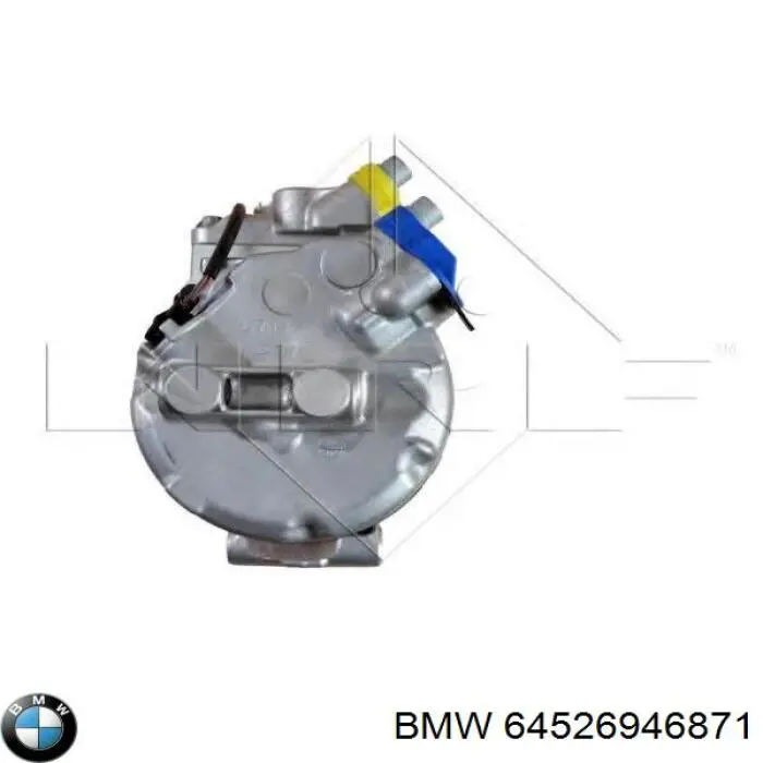 Компрессор кондиционера 64526946871 BMW