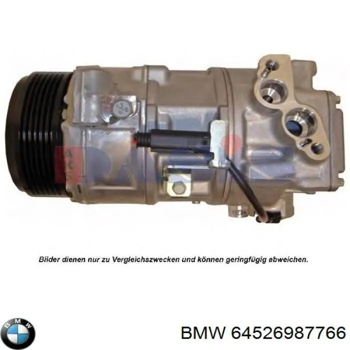 Компресор кондиціонера 64526987766 BMW