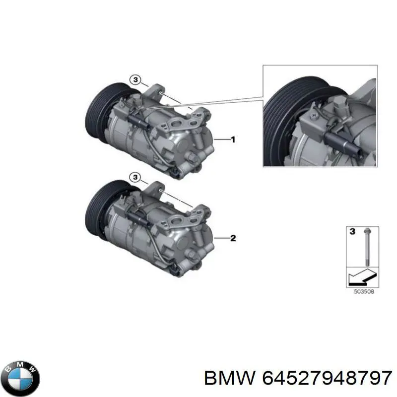 64527948797 BMW 