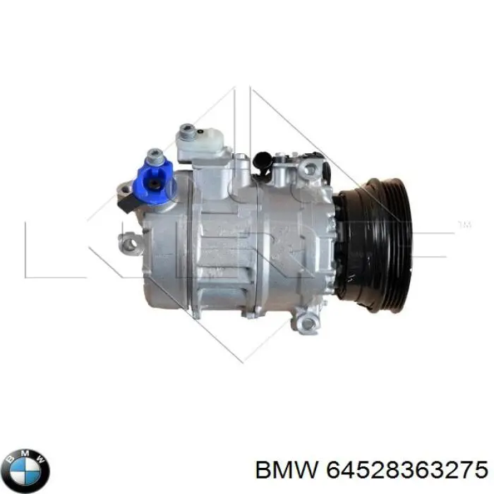 Компрессор кондиционера 64528363275 BMW