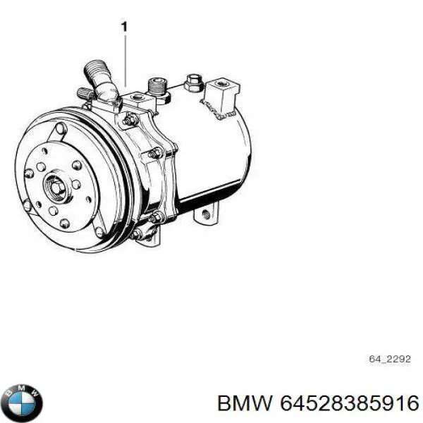  64528385916 BMW