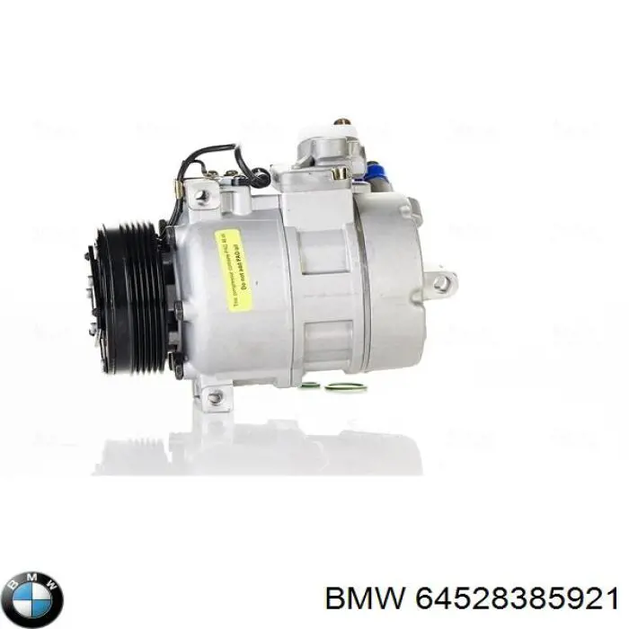 Компрессор системы кондиционирования BMW 64528385921 цена, от 150.00 USD