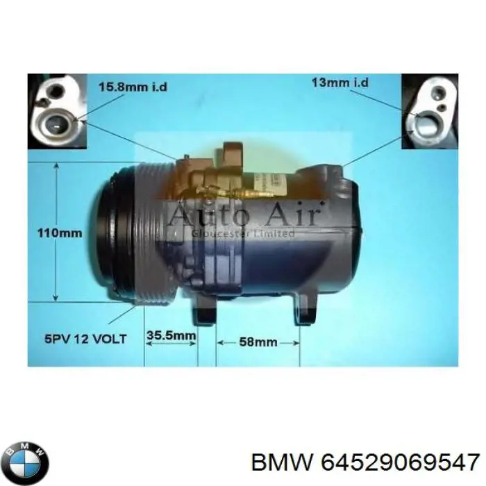 Купить 100122 Airstal Компрессор климатической установки