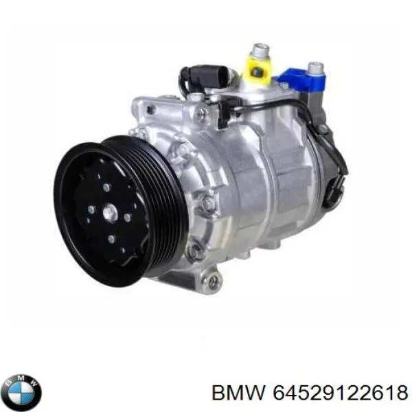 Компрессор кондиционера 64529122618 BMW